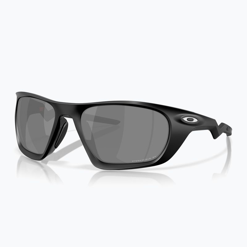 Occhiali da sole polarizzati Oakley Lateralis nero opaco/nero Prizm