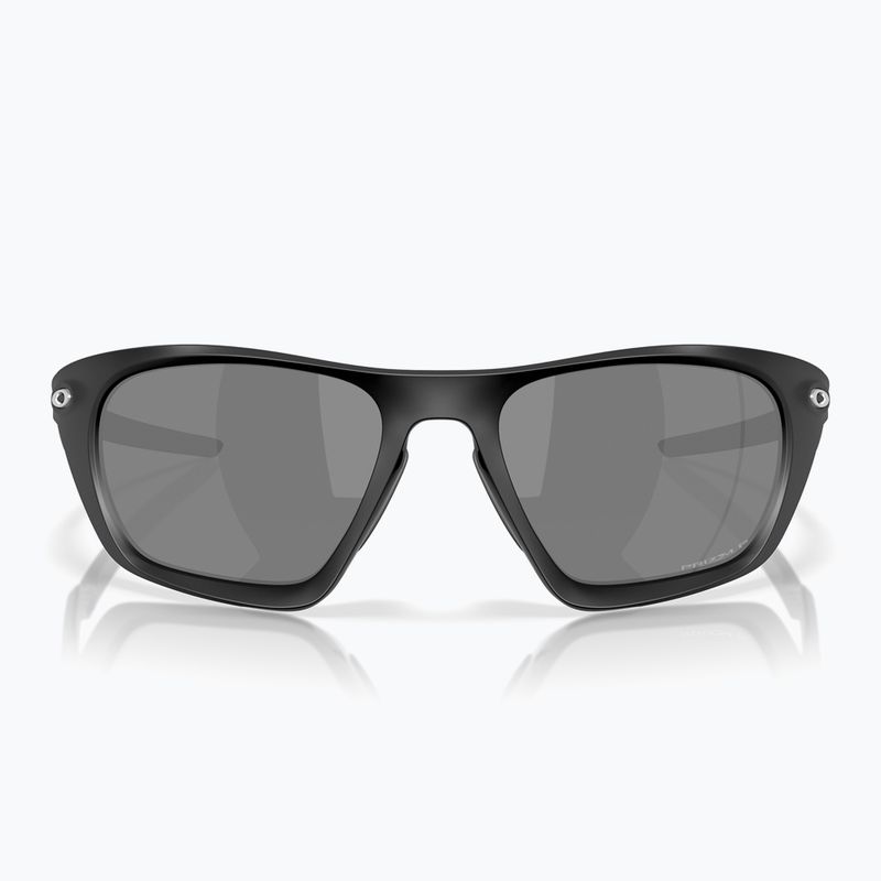Occhiali da sole polarizzati Oakley Lateralis nero opaco/nero Prizm 2