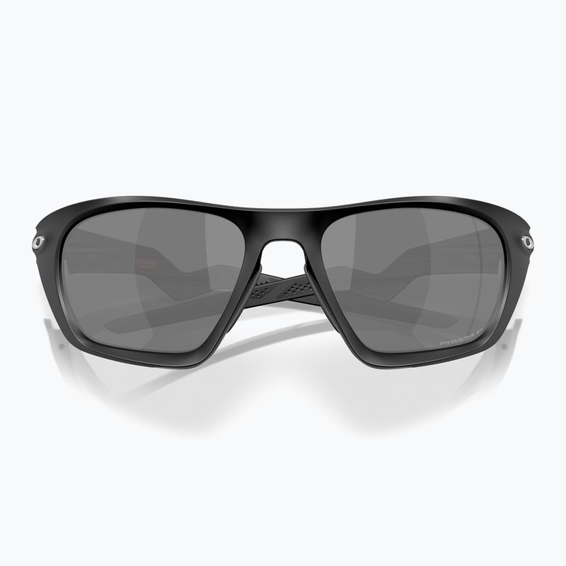 Occhiali da sole polarizzati Oakley Lateralis nero opaco/nero Prizm 5