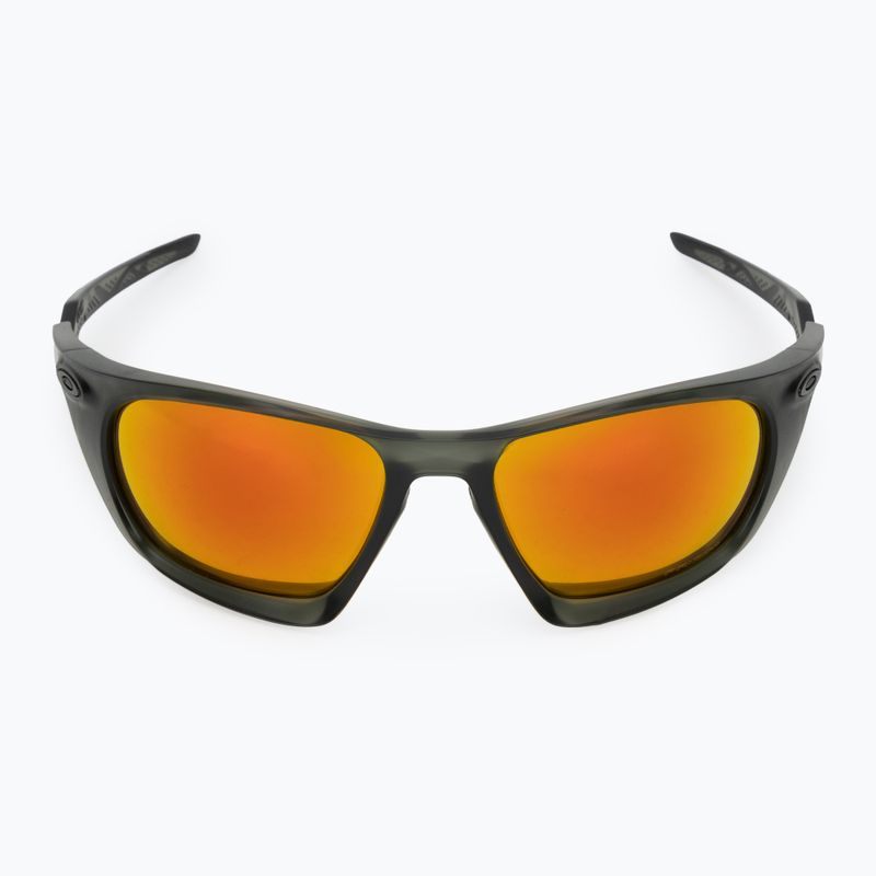 Occhiali da sole Oakley Lateralis grigio oliva opaco/prizmato 3