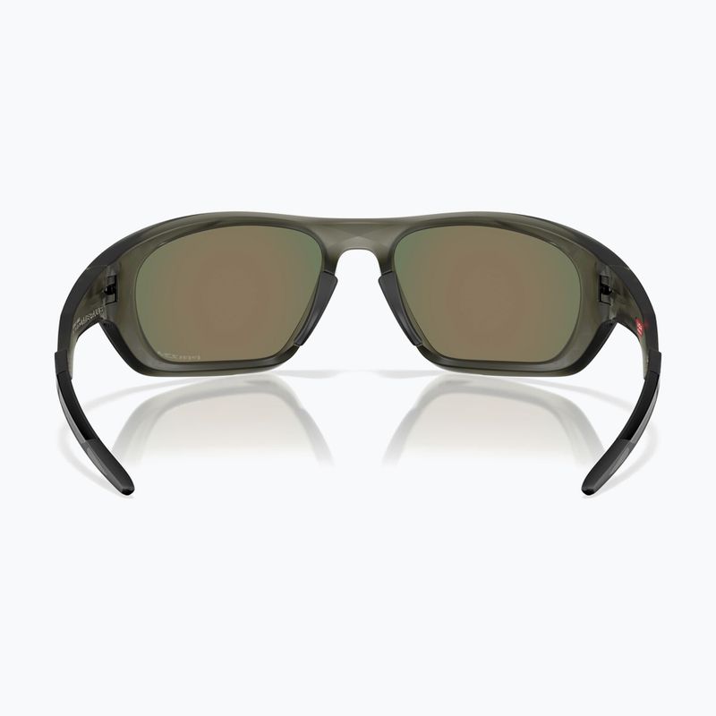 Occhiali da sole Oakley Lateralis grigio oliva opaco/prizmato 3
