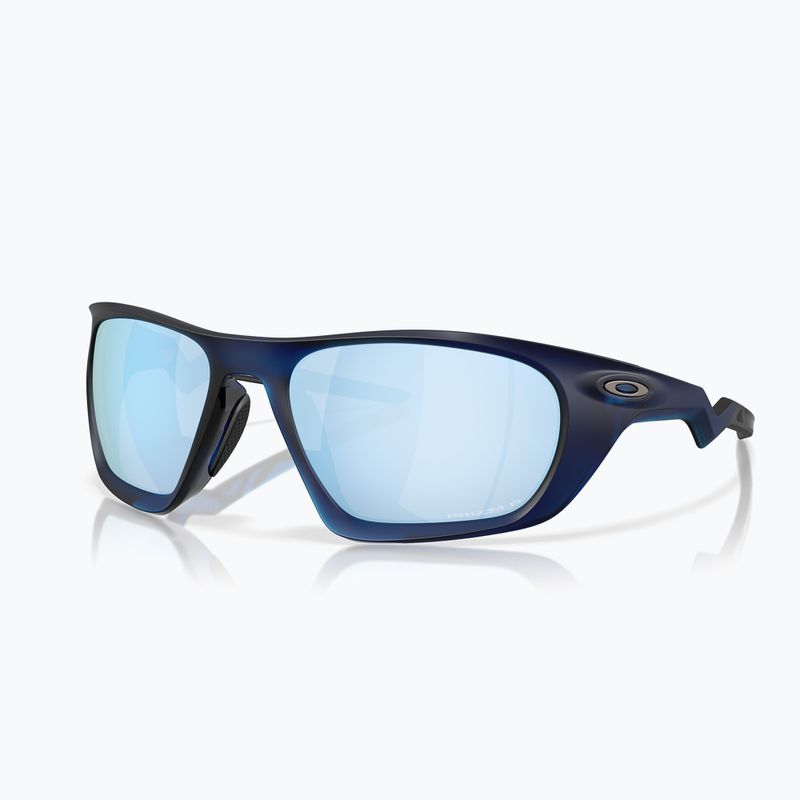 Occhiali da sole polarizzati Oakley Lateralis matte trans blue/prizm deep water 5