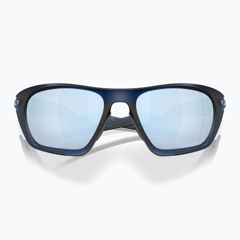 Occhiali da sole polarizzati Oakley Lateralis matte trans blue/prizm deep water 9
