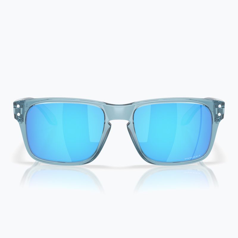 Occhiali da sole per bambini Oakley Holbrook XXS trasparente stonewash/prism sapphire 2