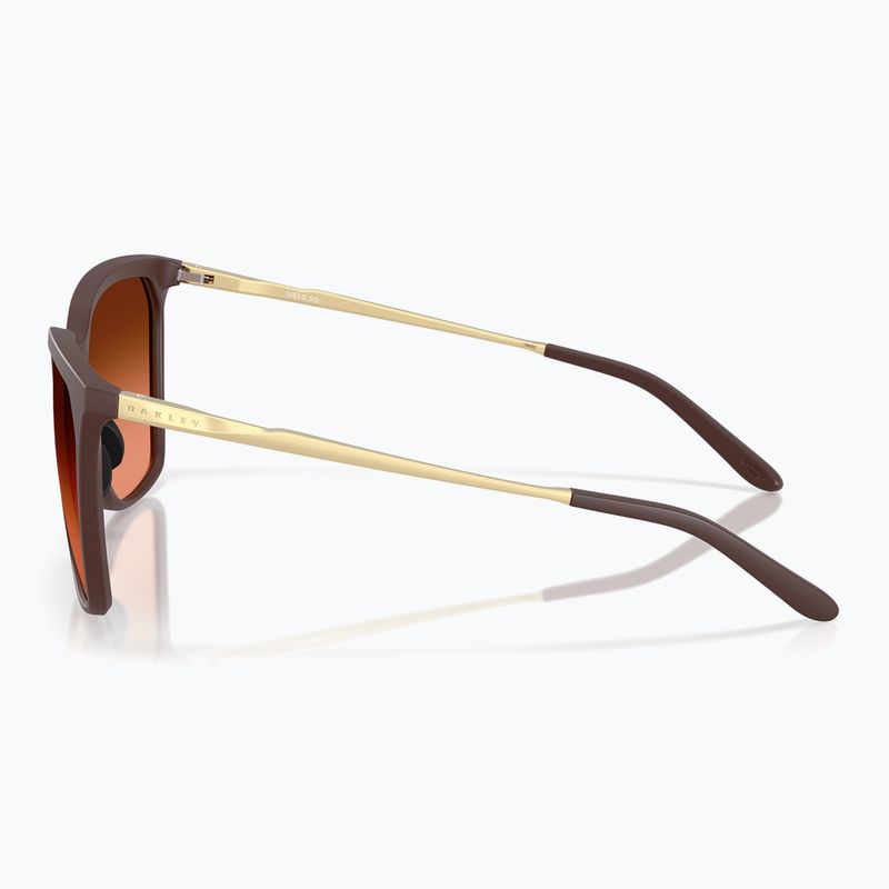 Occhiali da sole Oakley Sielo SQ, marrone opaco e sfumato, grenache/prizm, marrone. 3