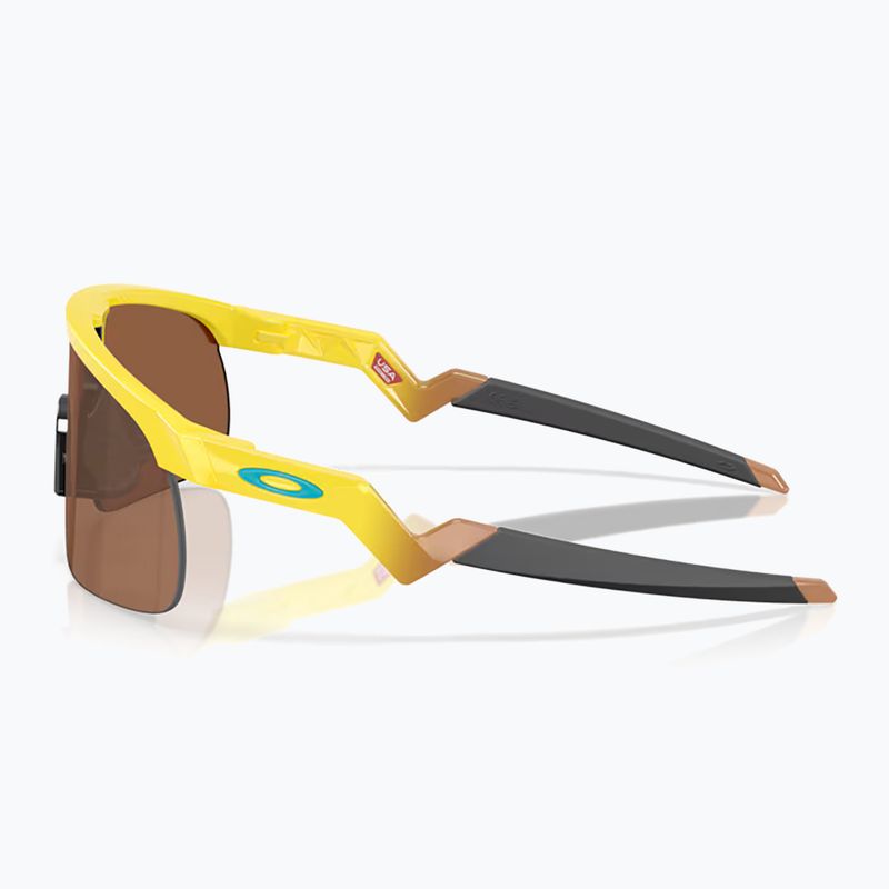 Occhiali da sole per bambini Oakley Resistor giallo/prizm tungsteno 5