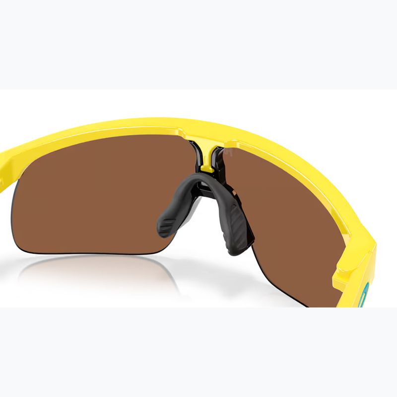 Occhiali da sole per bambini Oakley Resistor giallo/prizm tungsteno 7