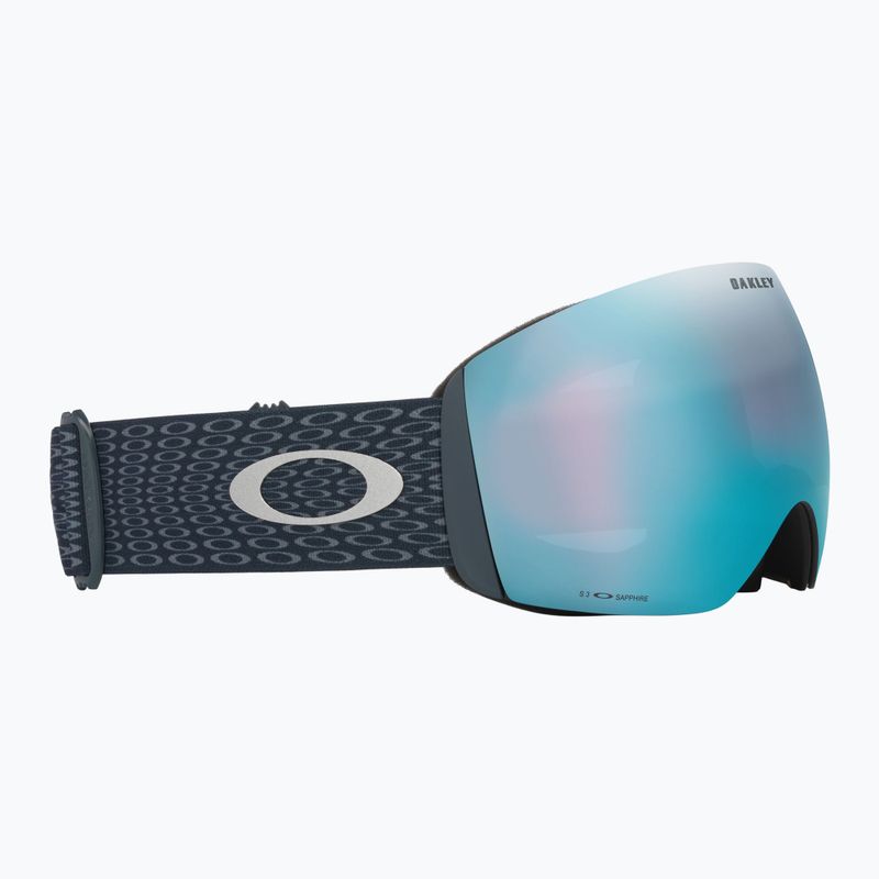 Maschera da sci Oakley Flight Deck L grey ozone/prizm snow sapphire iridium 5