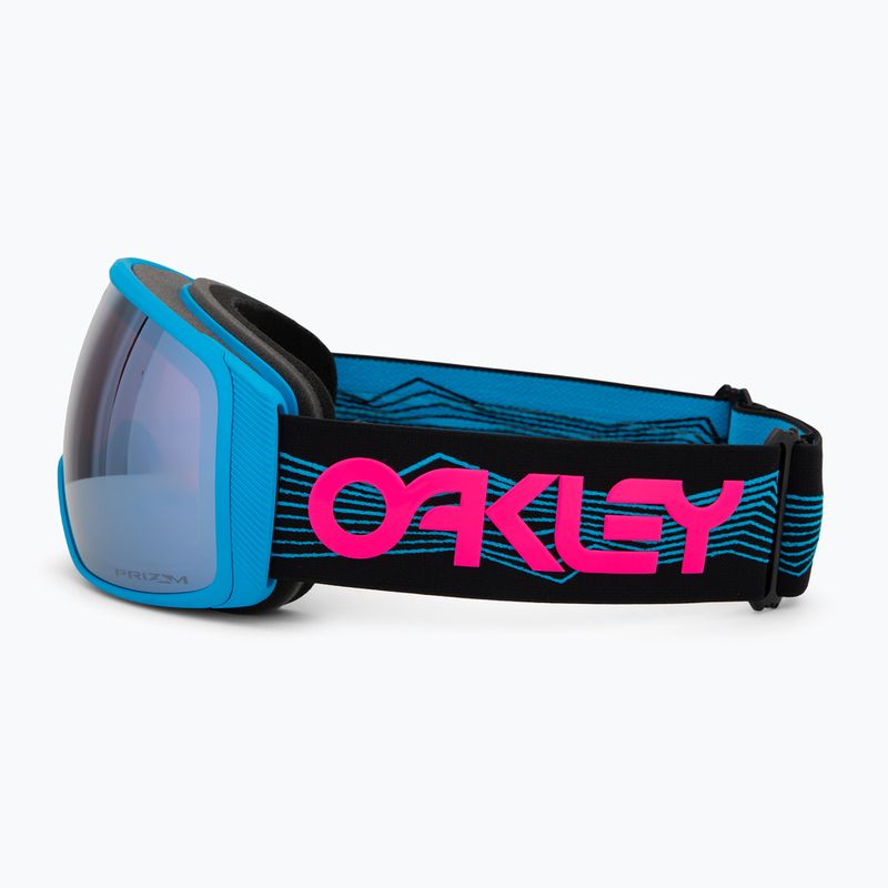 Maschera da sci Oakley Flight Tracker L Blue Dimension/Prizm Snow Sapphire Iridium 4