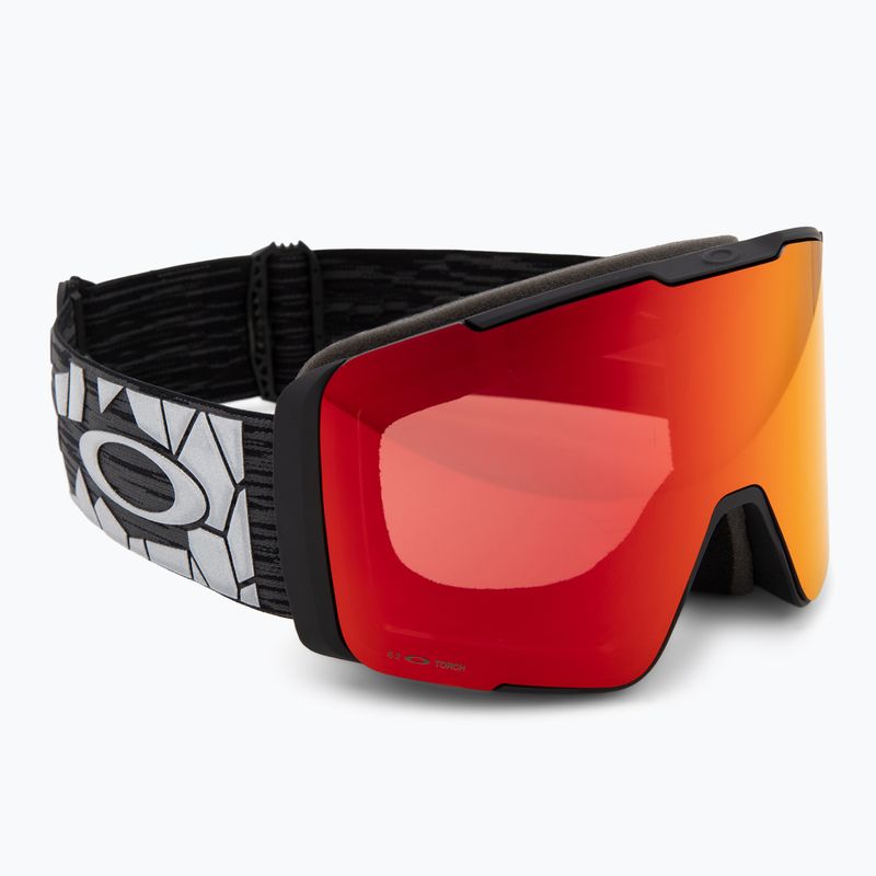 Maschera da sci Oakley Line Miner Pro L black reinforce/prizm torch/prizm iced 2