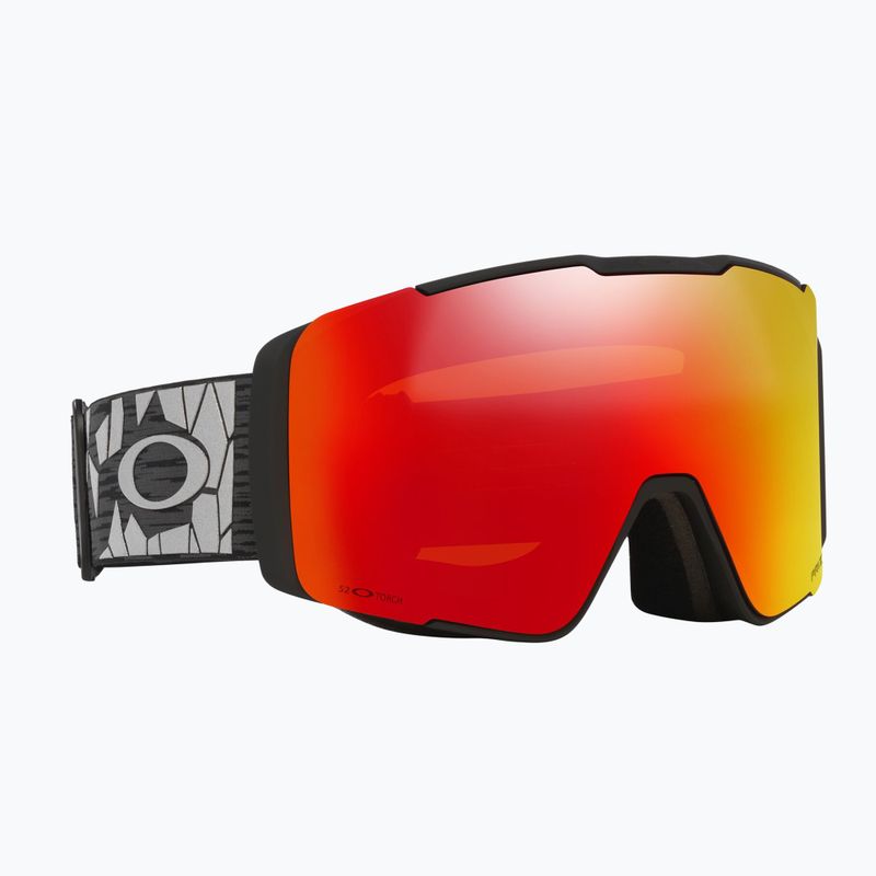 Maschera da sci Oakley Line Miner Pro L black reinforce/prizm torch/prizm iced