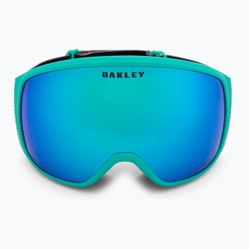 Maschera da sci Oakley Flight Tracker M jaxson black/prizm snow argon iridium 2