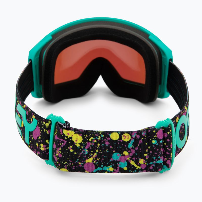 Maschera da sci Oakley Flight Tracker M jaxson black/prizm snow argon iridium 3
