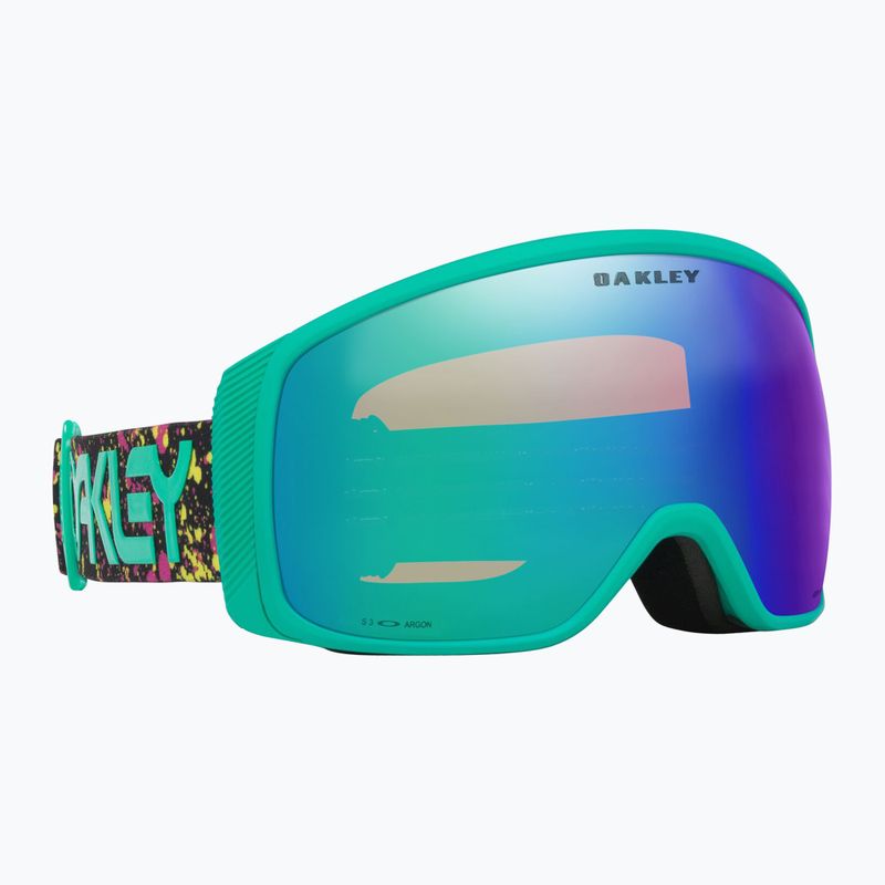 Maschera da sci Oakley Flight Tracker M jaxson black/prizm snow argon iridium