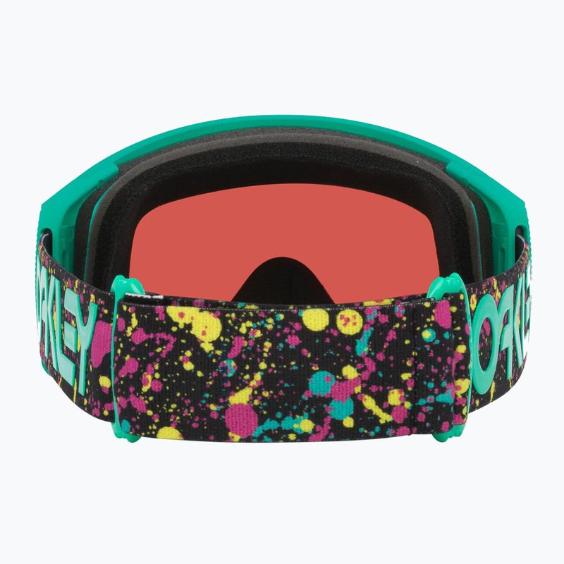 Maschera da sci Oakley Flight Tracker M jaxson black/prizm snow argon iridium 3