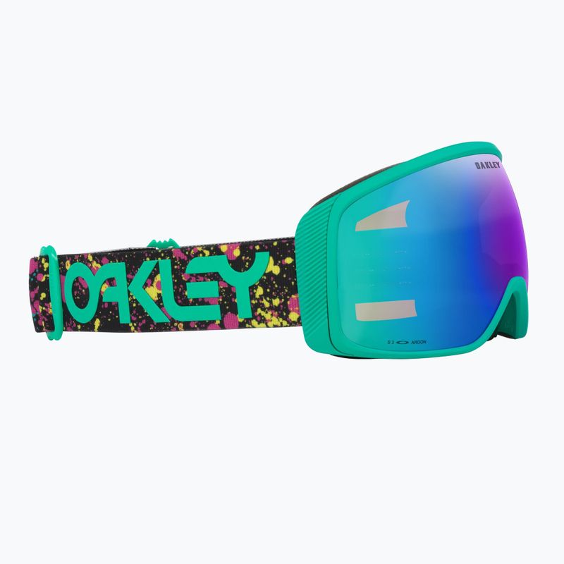 Maschera da sci Oakley Flight Tracker M jaxson black/prizm snow argon iridium 5