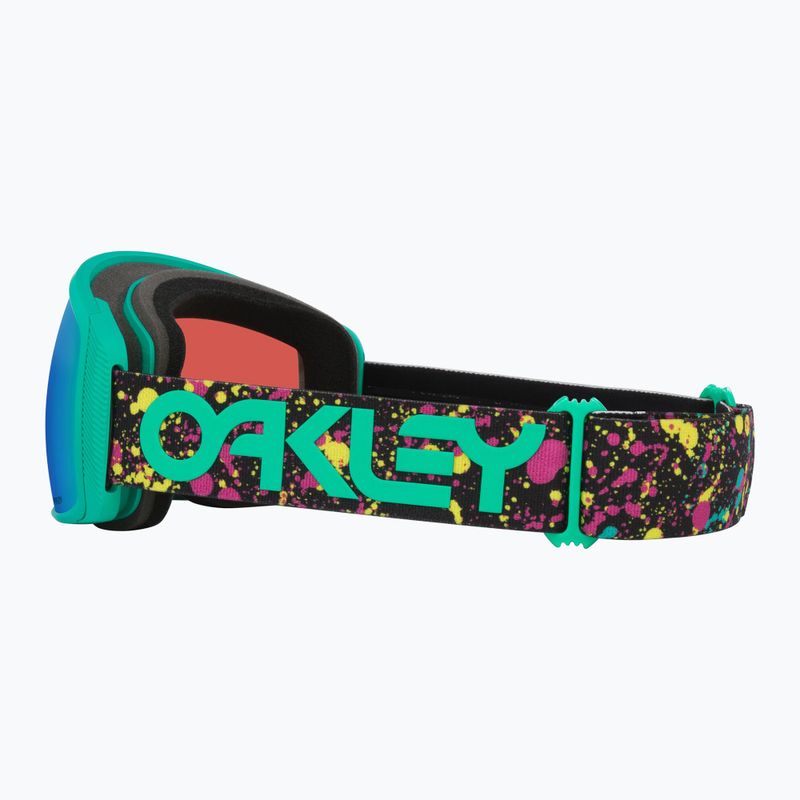Maschera da sci Oakley Flight Tracker M jaxson black/prizm snow argon iridium 7