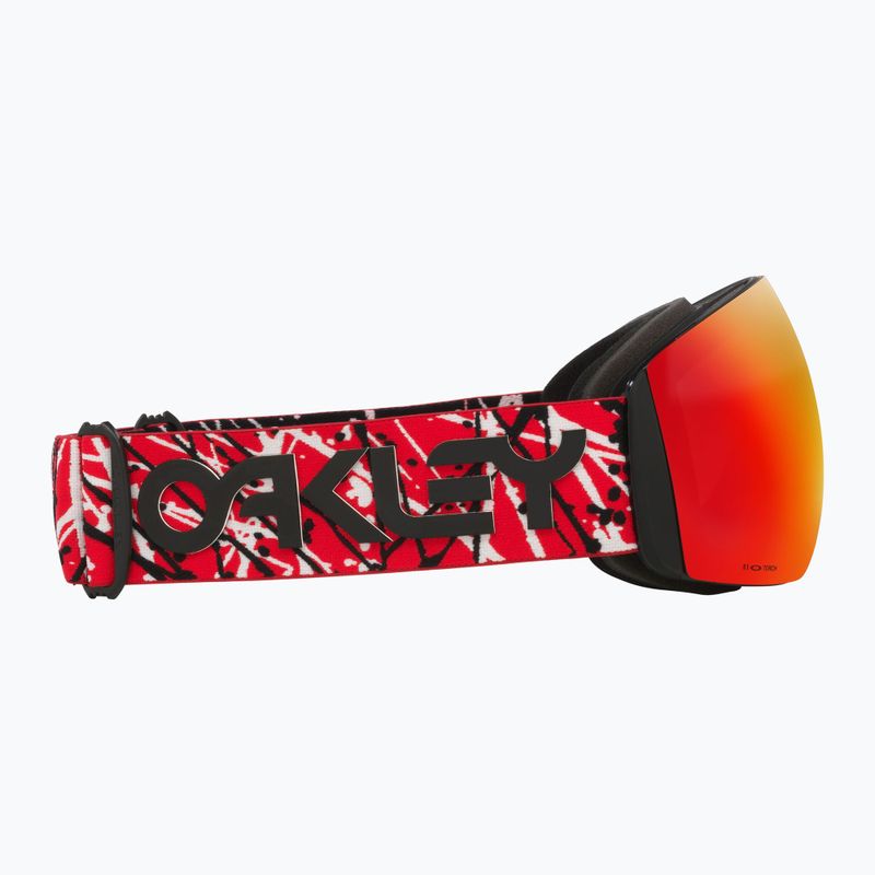 Maschera da sci Oakley Flight Deck L Red Eddie/Prizm Snow Torch Iridium 6