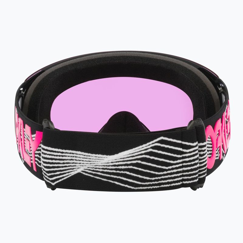 Maschera da sci Oakley Flight Deck M Black Wired/Prizm Snow Iced Iridium 3