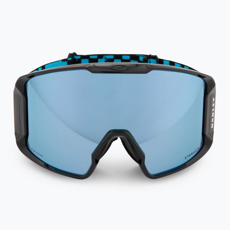 Maschera da sci Oakley Line Miner L chex black/prizm snow sapphire iridium 2