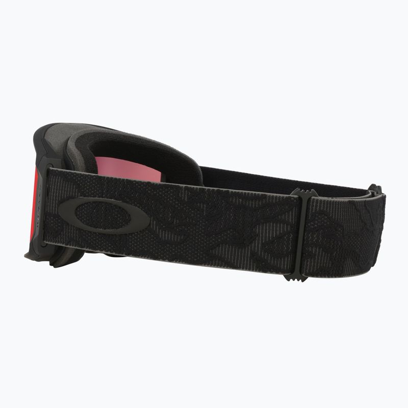 Maschera da sci Oakley Line Miner L black camo/prizm snow torch iridium 7