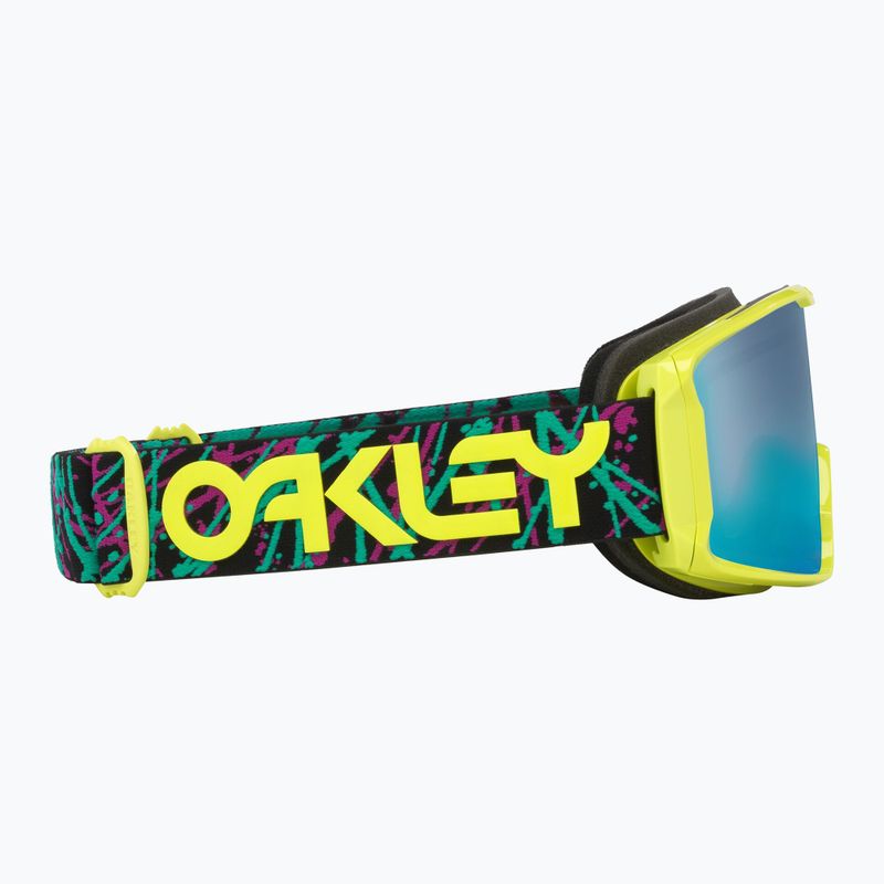 Maschera da sci Oakley Line Miner M Jaxson Blue/Prizm Snow Sapphire Iridium 6