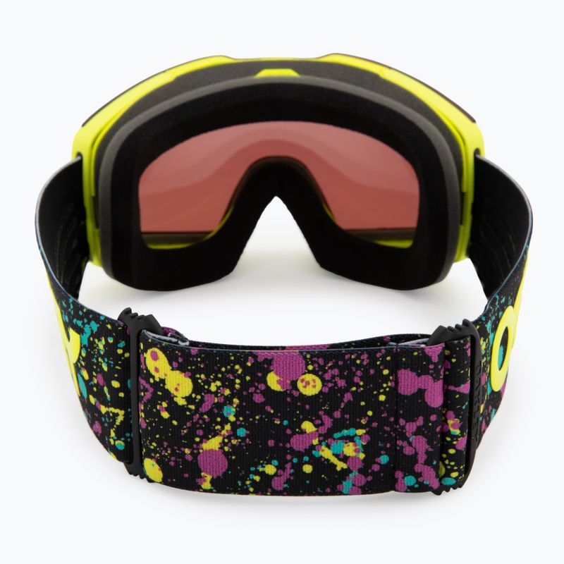 Maschera da sci Oakley Fall Line L Jaxson Black/Prizm Snow Sage Gold Iridium 3