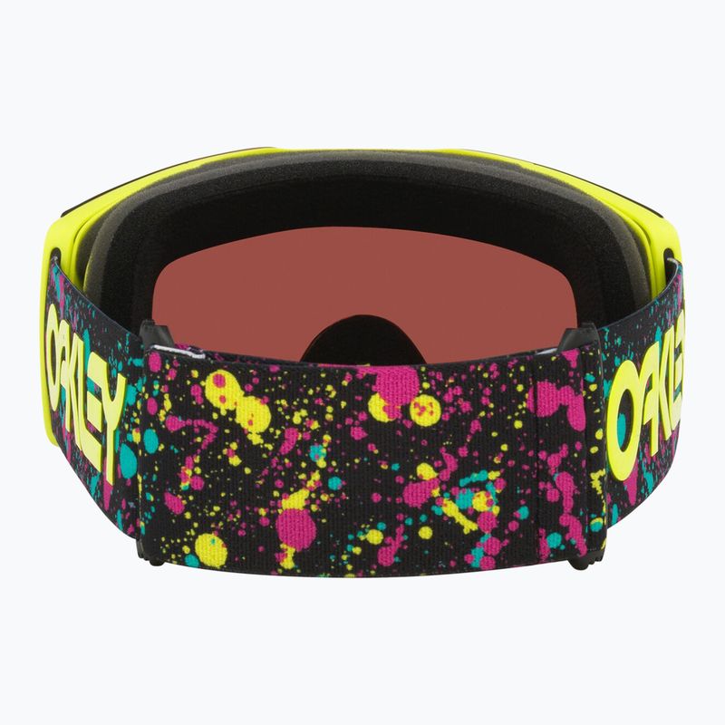 Maschera da sci Oakley Fall Line L Jaxson Black/Prizm Snow Sage Gold Iridium 3