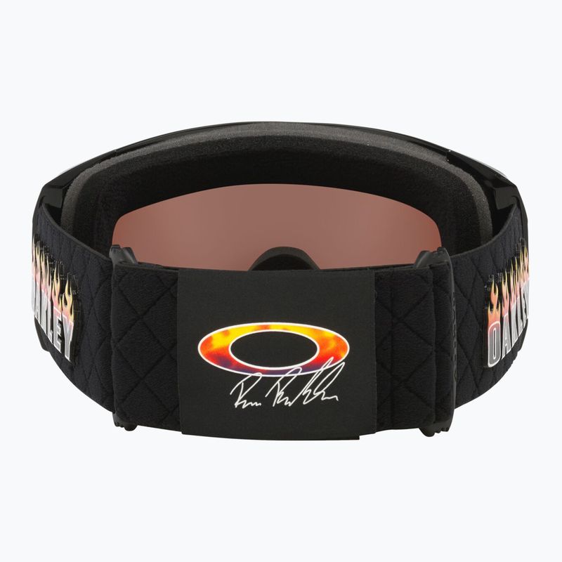 Maschera da sci Oakley Line Miner L rene rinnekangas signat/prizm snow black iridium 3