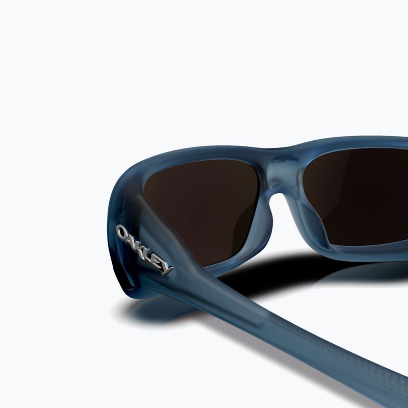 Occhiali da sole Oakley De Soto matte trans stonewash 4