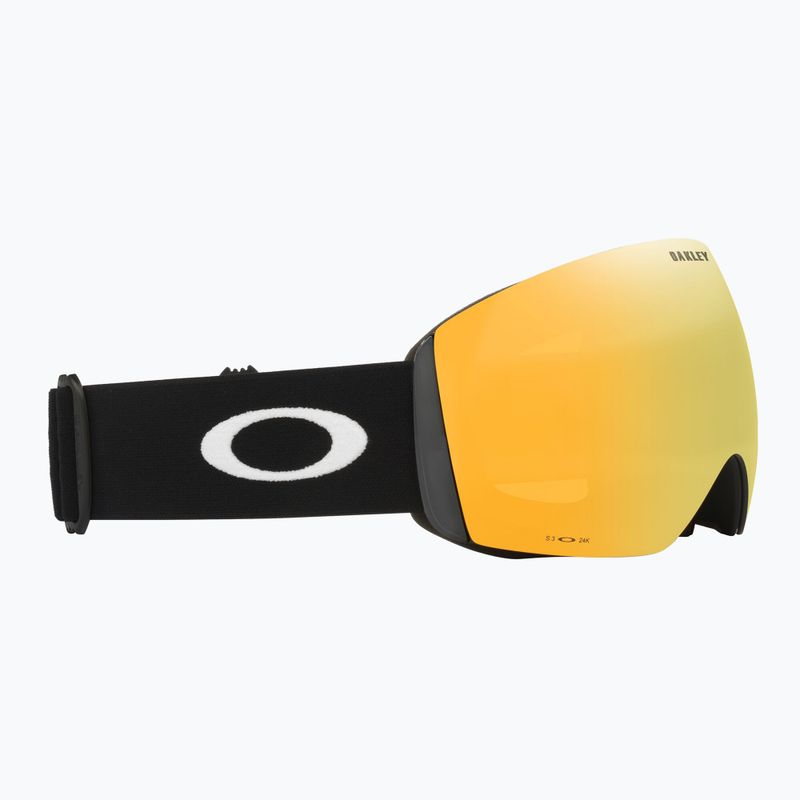 Maschera da sci Oakley Flight Deck L matte black/prizm 24k iridium 5