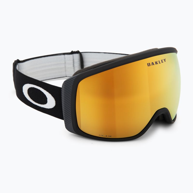 Maschera da sci Oakley Flight Tracker M matte black/prizm 24k iridium