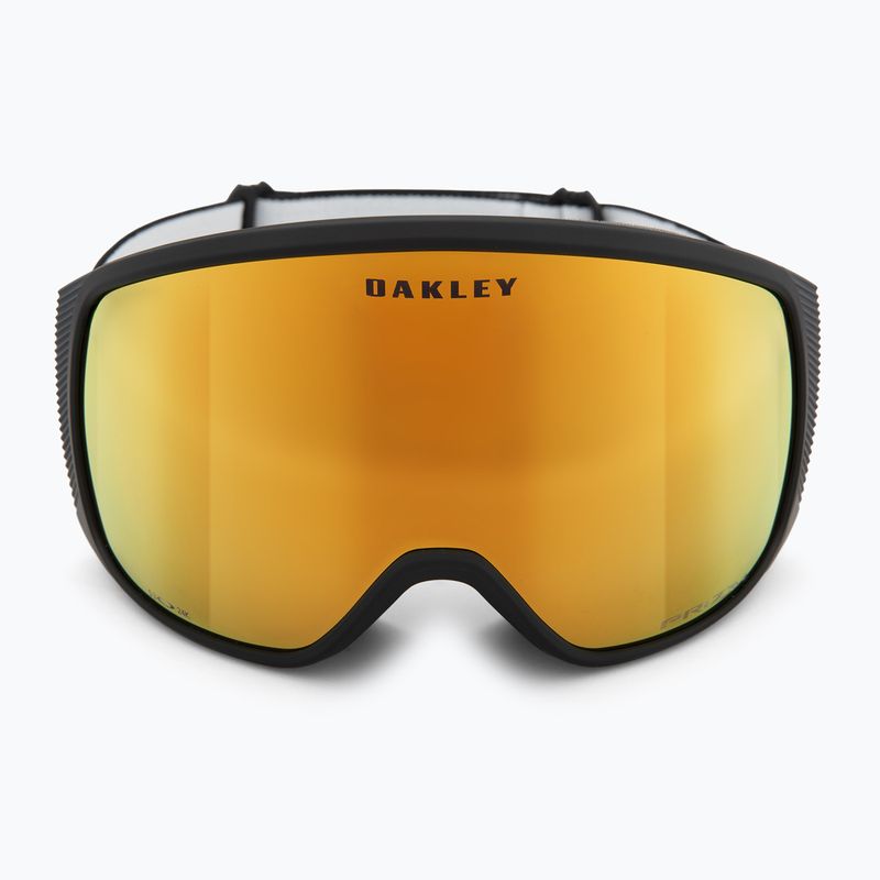 Maschera da sci Oakley Flight Tracker M matte black/prizm 24k iridium 2