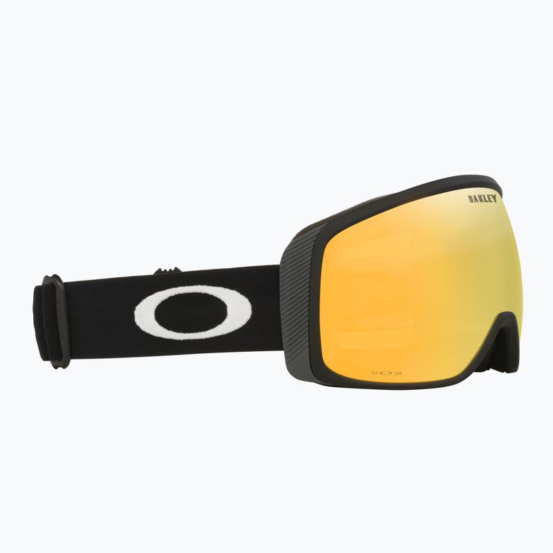 Maschera da sci Oakley Flight Tracker M matte black/prizm 24k iridium 5