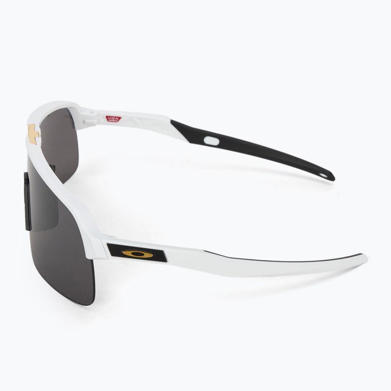 Occhiali da sole Oakley Sutro Lite PC bianco opaco/nero prizm 4