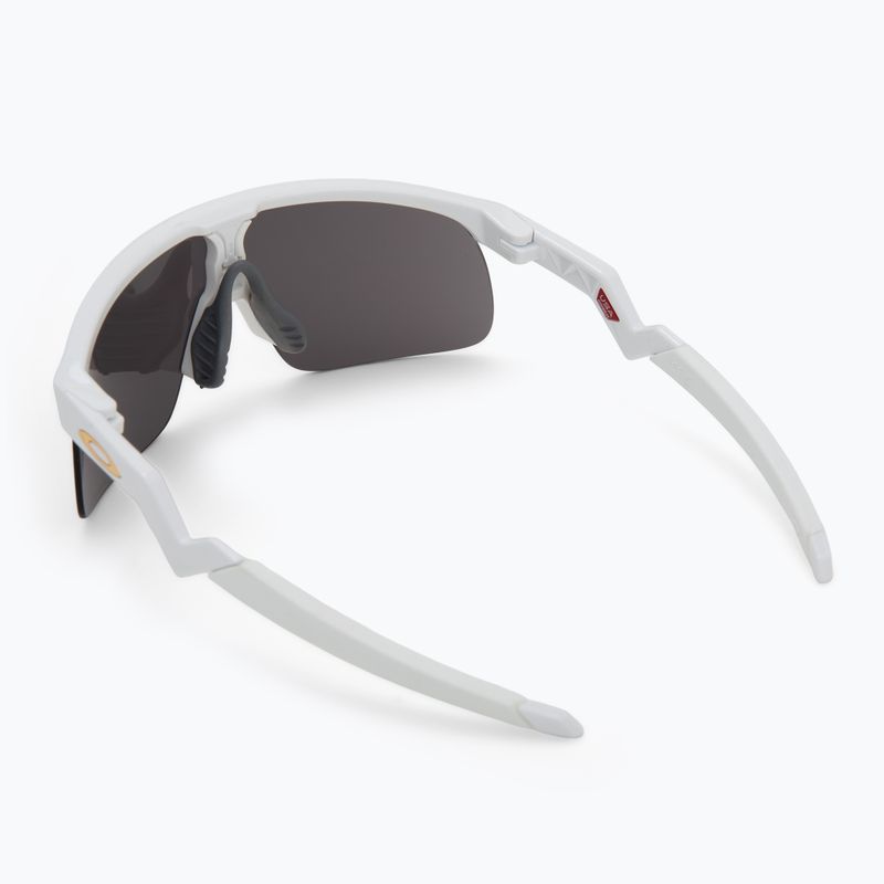 Occhiali da sole Oakley Resistor PC bianco perla/nero perla per bambini 2
