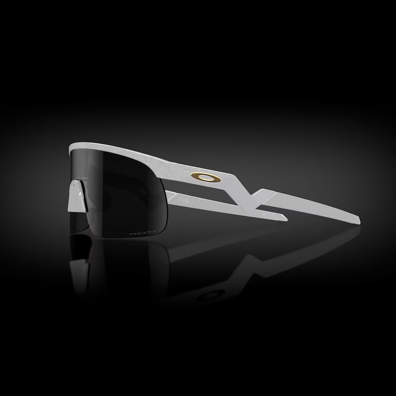 Occhiali da sole Oakley Resistor PC bianco perla/nero perla per bambini 3