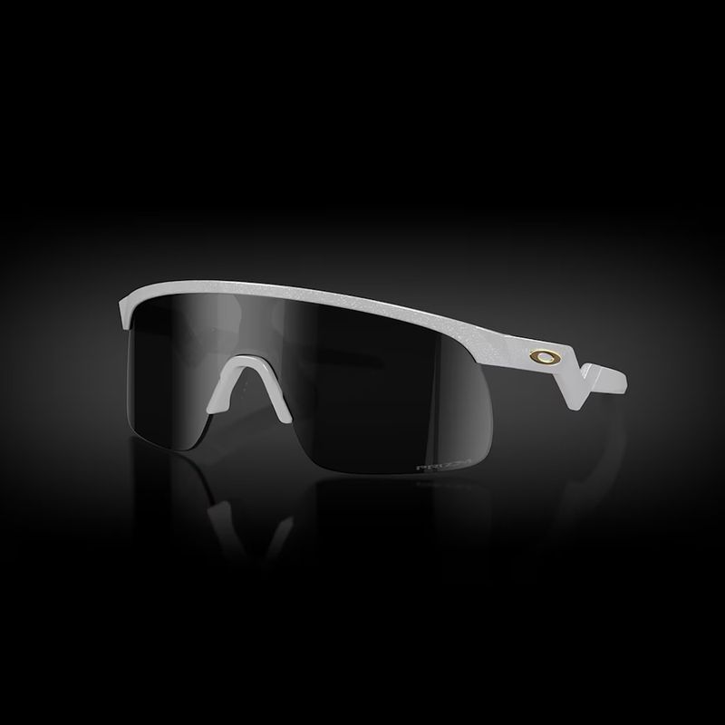 Occhiali da sole Oakley Resistor PC bianco perla/nero perla per bambini 6