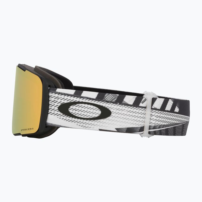 Maschera da sci Oakley Line Miner Pro L black forge/prizm 24k/prizm sage gold 6