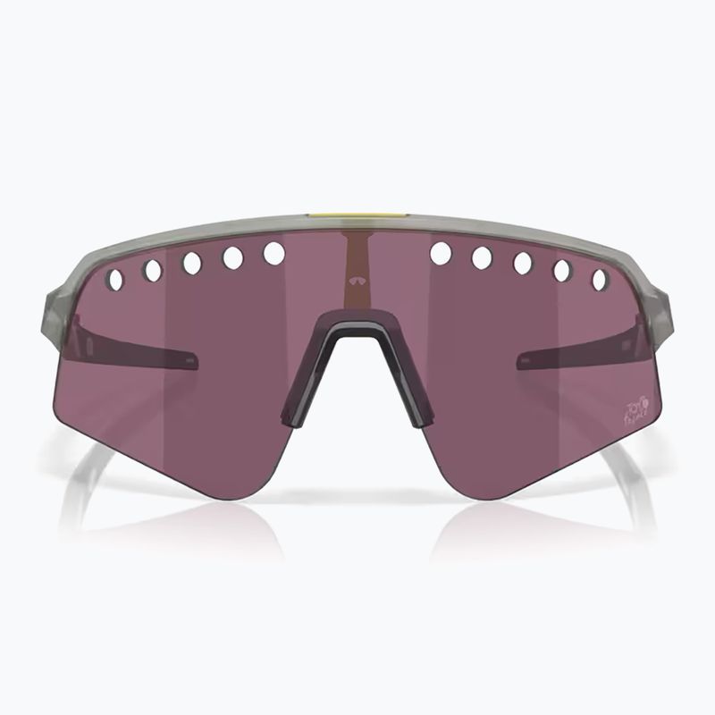 Occhiali da sole Oakley Sutro Lite Sweep Tour De France grigio opaco/prizm road black 2