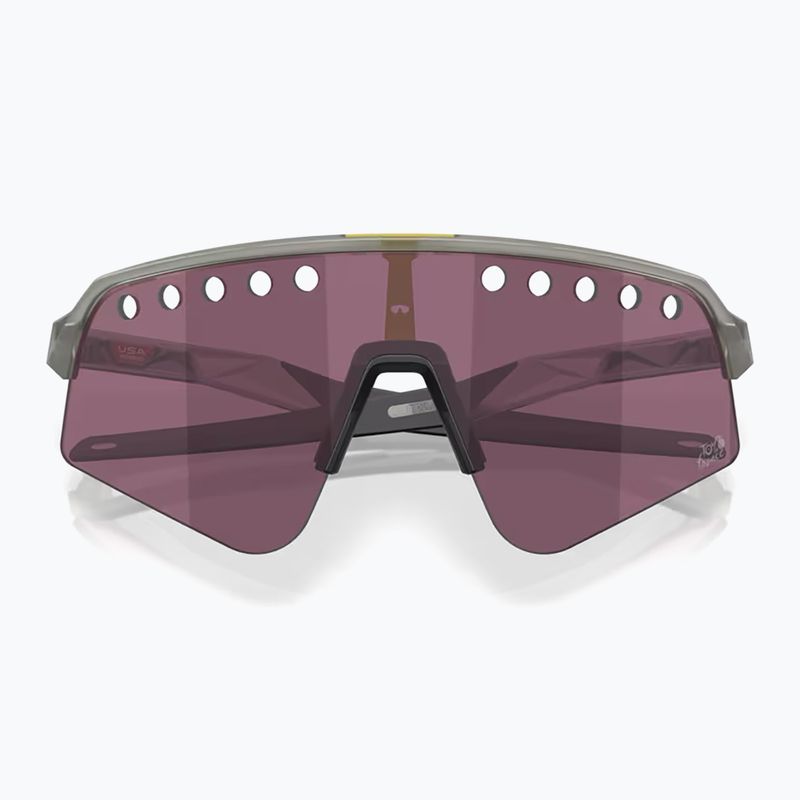 Occhiali da sole Oakley Sutro Lite Sweep Tour De France grigio opaco/prizm road black 3