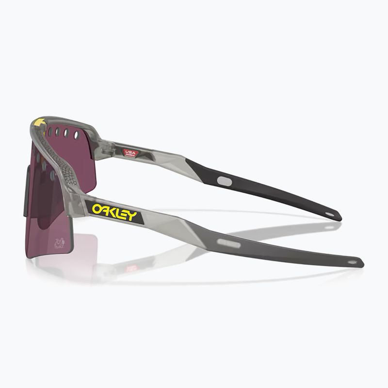 Occhiali da sole Oakley Sutro Lite Sweep Tour De France grigio opaco/prizm road black 5