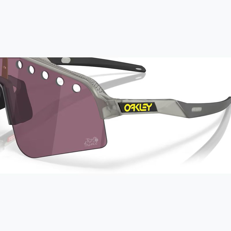Occhiali da sole Oakley Sutro Lite Sweep Tour De France grigio opaco/prizm road black 6