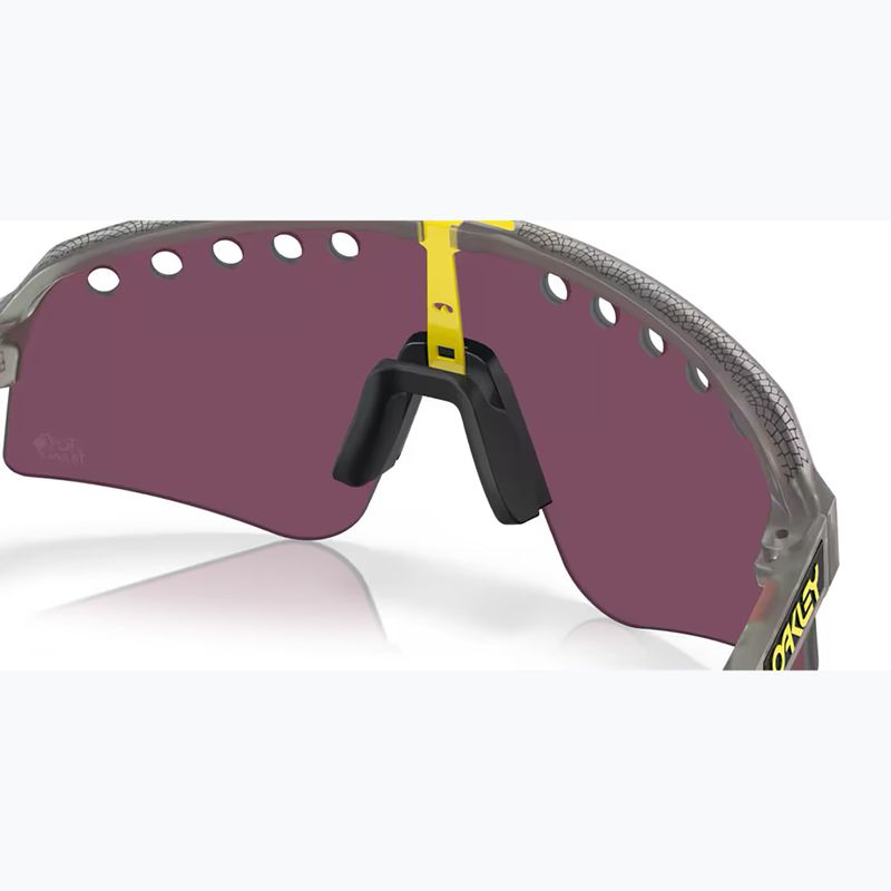 Occhiali da sole Oakley Sutro Lite Sweep Tour De France grigio opaco/prizm road black 7