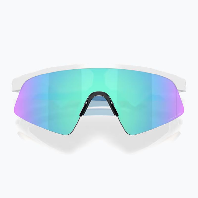 Occhiali da sole per bambini Oakley Resistor Sweep bianco lucido/prisma zaffiro 3