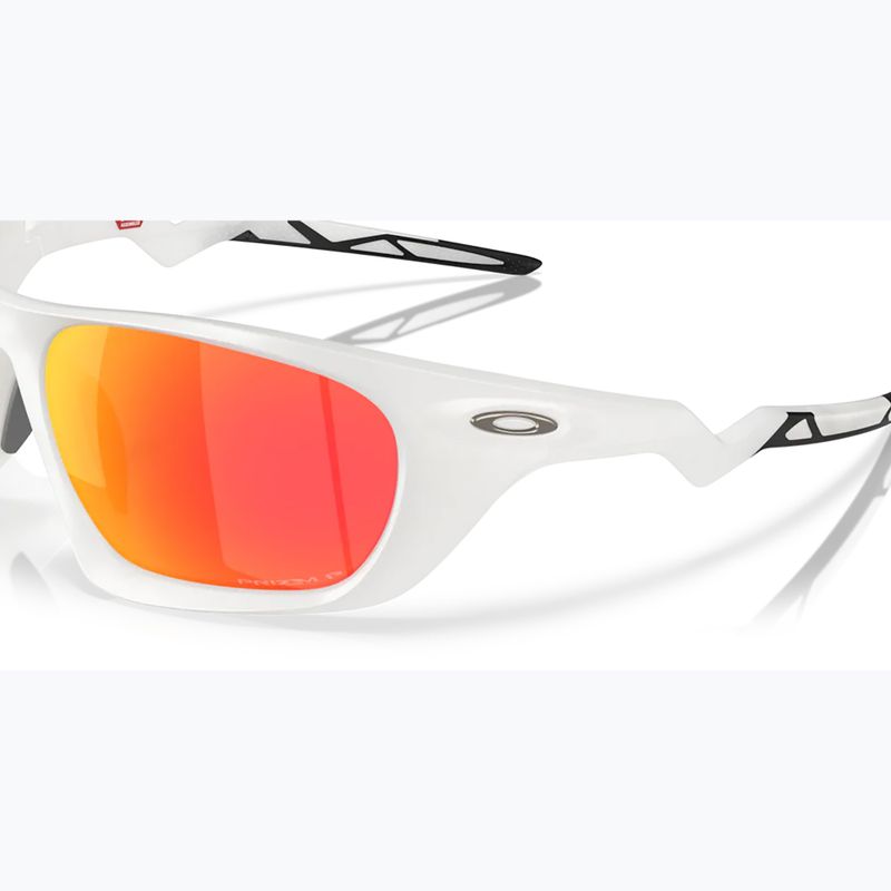Occhiali da sole polarizzati Oakley Lateralis Seek Collection vapor opaco/prizm rubino 6