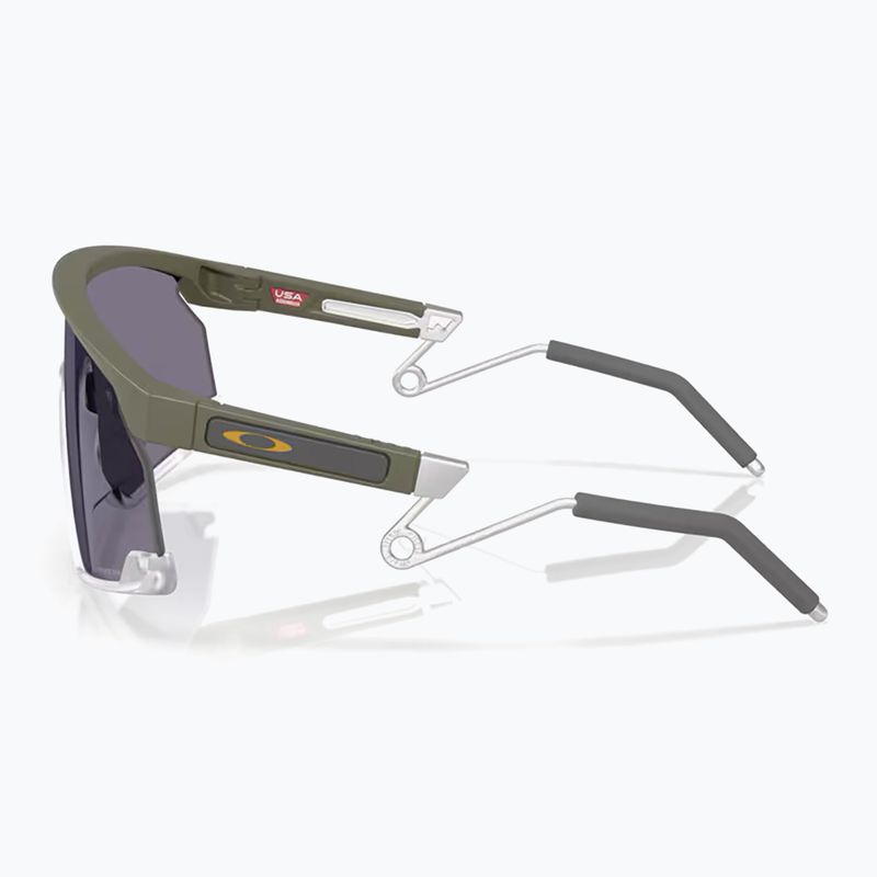 Occhiali da sole Oakley Bxtr Metal grigio muschio opaco/prizmavera 5