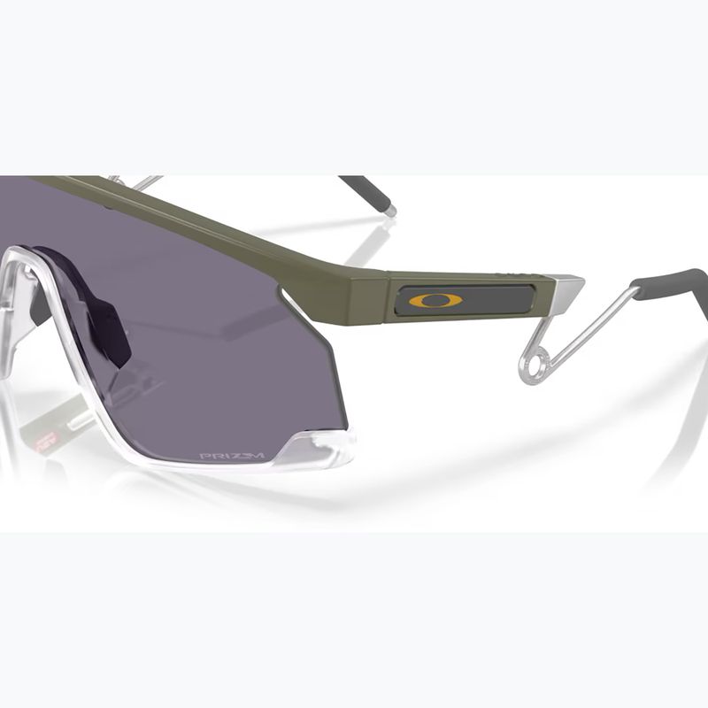Occhiali da sole Oakley Bxtr Metal grigio muschio opaco/prizmavera 6