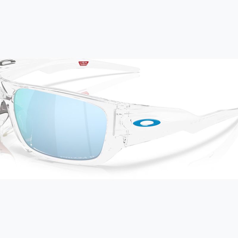 Occhiali da sole Oakley Masseter polished clear 6