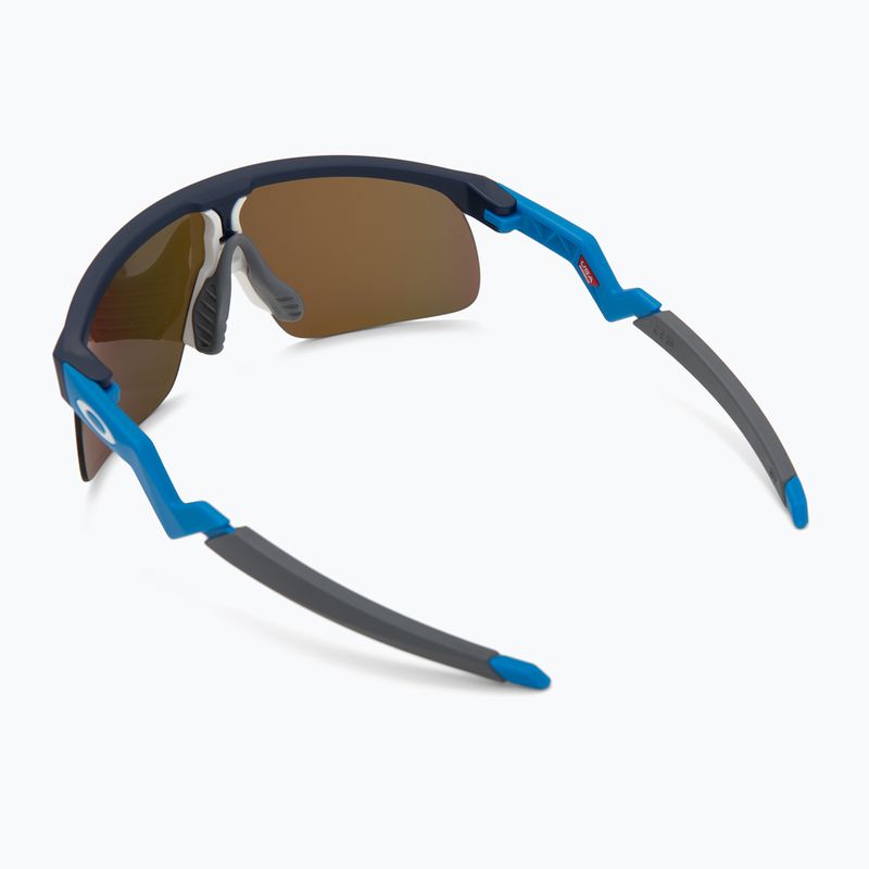 Occhiali da sole da bambino Oakley Resistor matte navy/prizm ruby 2